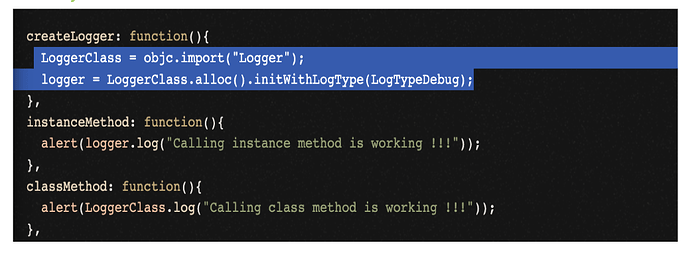 importClass