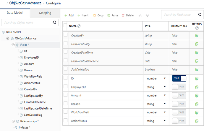 Image 2: Cash advance business object