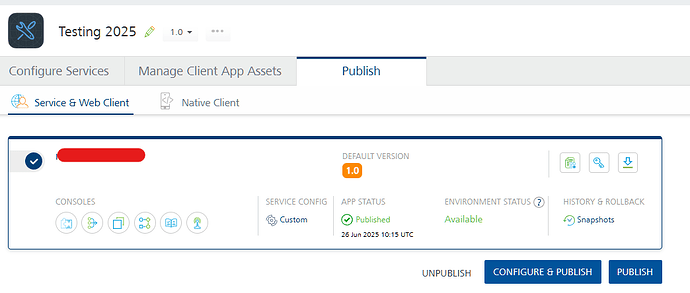 New Foundry app