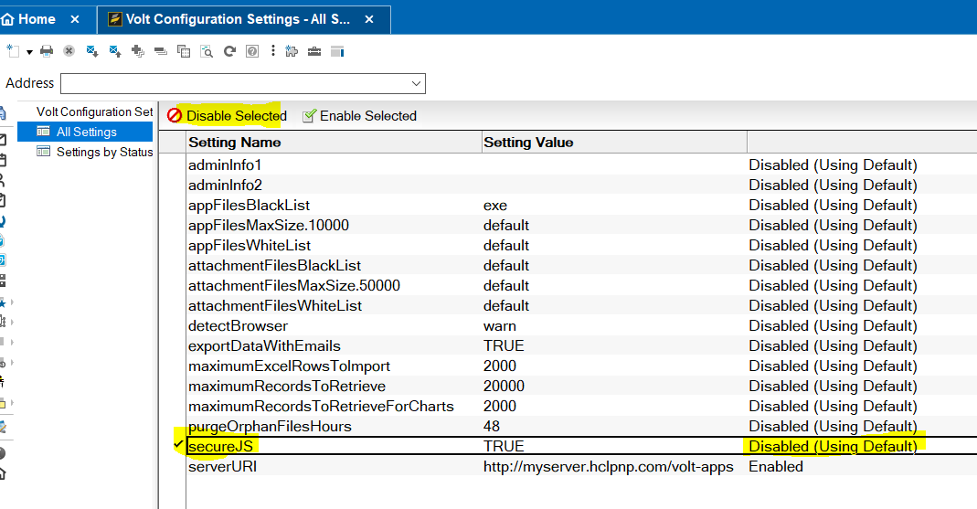Can’t find the path to disable Javascript Security - Leap Forum ...